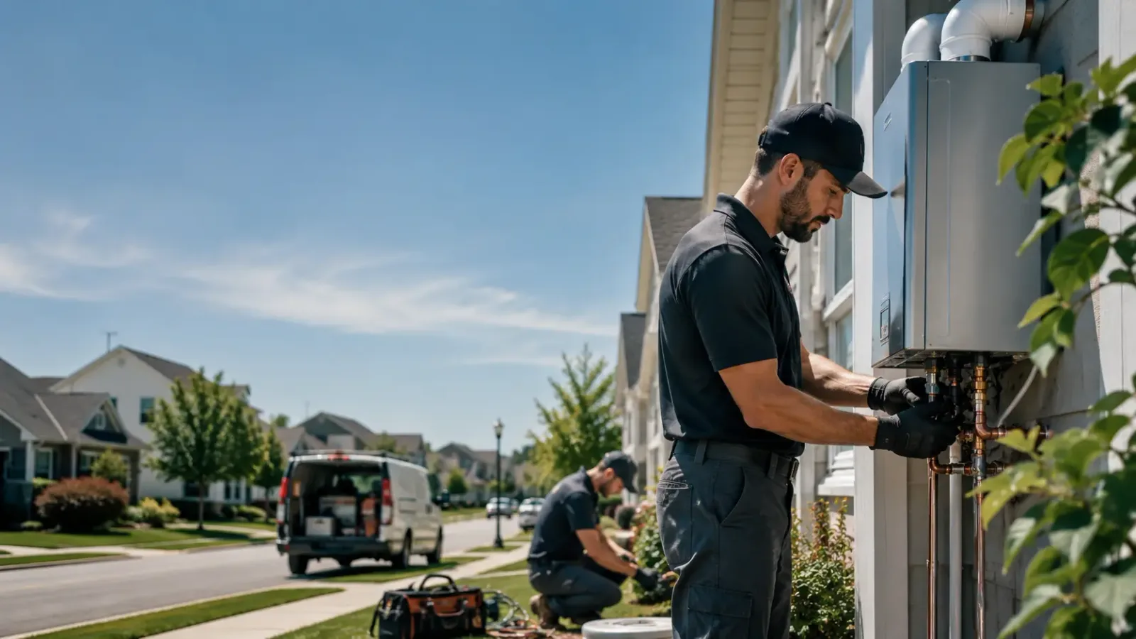 Tankless Water Heater Installation in Bartlett, TX